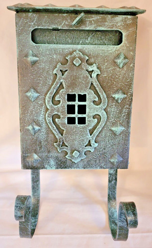 Tudor style cast metal postal - tudor,