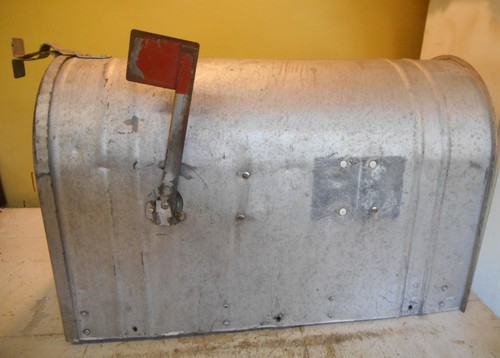Vtg huge galvanized steel - huge,