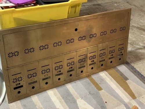 Building wall mailbox multiple - wall,