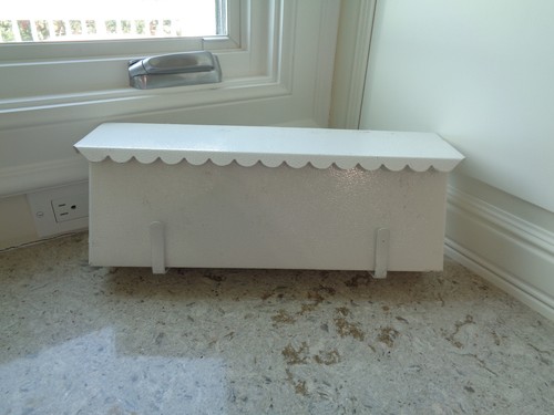 Vintage mailbox white - mailbox,