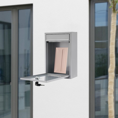 Wall mounted key drop - drop, with