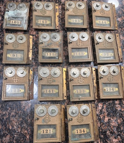 Large lot antique brass - lot,