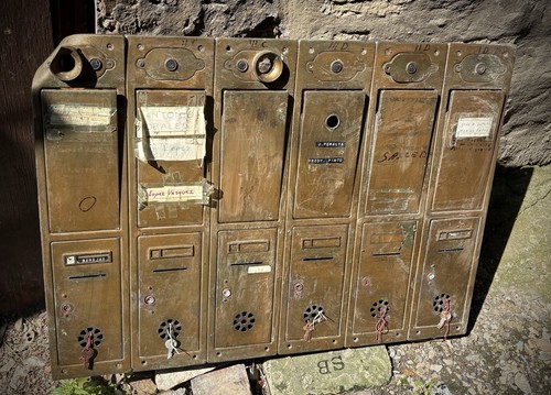Antique solid brass apartment - solid,