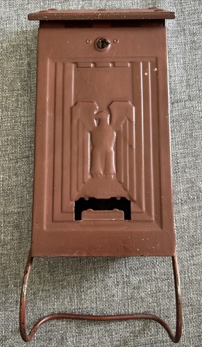 Vintage metal mailbox wall - vintage,