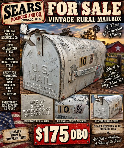 Vintage sears roebuck - sears, &